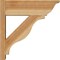 Ekena Millwork Funston Rough Sawn Traditional Outlooker, Western Red Cedar, 8"W x 24"D x 24"H OUT08X24X24FST01RWR - alternate 2